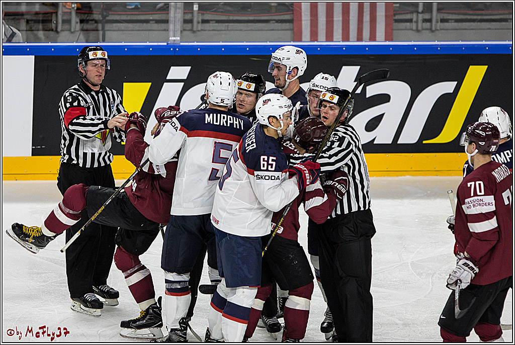 IIHF WM 2017, Lettland - USA, 13.05.2017